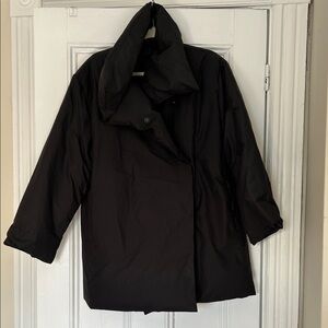 Jenni Kayne Apres Black Puffer Coat NWT
